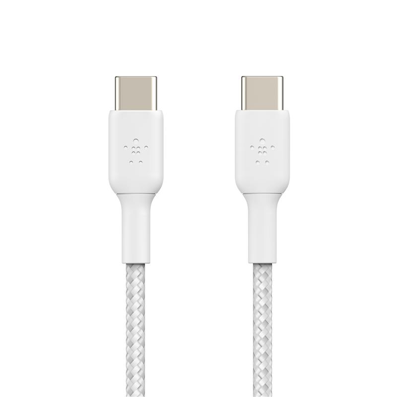 Belkin CAB004BT1MWH2PK USB-kabel 1 m USB 2.0 USB C Wit