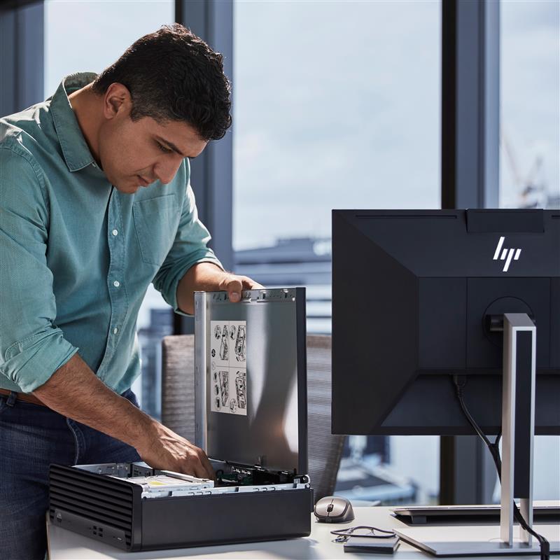 HP Elite 800 G9 SFF Intel® Core™ i7 i7-13700 16 GB DDR5-SDRAM 512 GB SSD NVIDIA T400 Windows 11 Pro PC Zwart