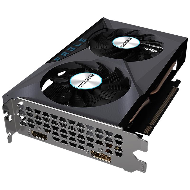 Gigabyte Radeon RX 6400 EAGLE 4G Radeon RX 6400 4 GB GDDR6 64 bit 7680 x 4320p