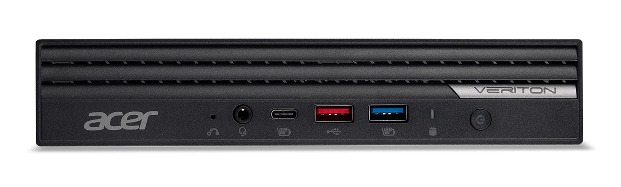 Acer Veriton N N4690GT I54208 Pro i5-12400 mini PC Intel® Core™ i5 8 GB DDR4-SDRAM 256 GB SSD Windows 11 Pro Zwart