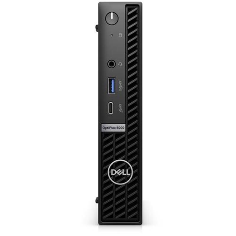 DELL OptiPlex 5000 i5-12500T MFF Intel® Core™ i5 8 GB DDR4-SDRAM 256 GB SSD Windows 10 Pro Mini PC Zwart