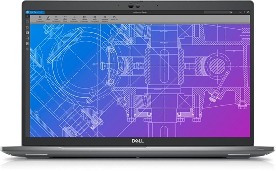 DELL Precision 3570 Mobiel werkstation 39,6 cm (15.6"") Full HD Intel® Core™ i7 16 GB DDR5-SDRAM 512 GB SSD NVIDIA Quadro T550 Wi-Fi 6E (802.11ax) Win