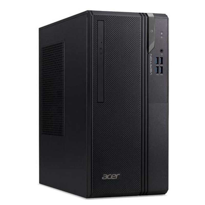 Acer Veriton S2690G I36208 Pro i3-12100 Micro Tower Intel® Core™ i3 8 GB DDR4-SDRAM 256 GB SSD Windows 11 Pro PC Zwart