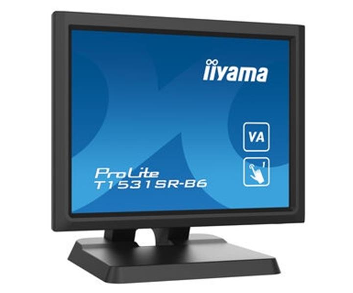 iiyama ProLite T1531SR-B6 computer monitor 38,1 cm (15"") 1024 x 768 Pixels XGA LCD Touchscreen Zwart