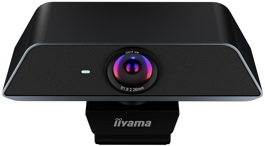 iiyama UC CAM120UL-1 camera voor videoconferentie 8 MP Zwart 3840 x 2160 Pixels 30 fps