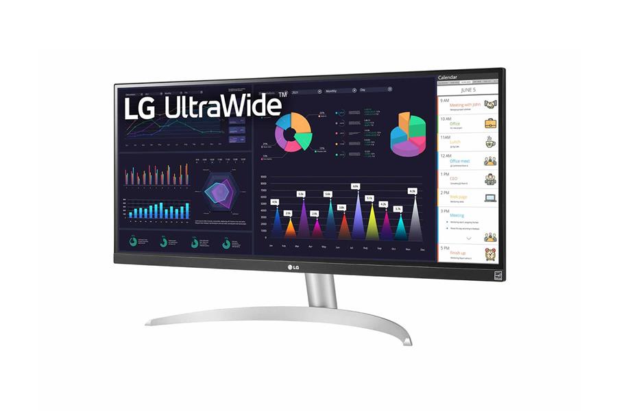 LG 29WQ600-W.AEU computer monitor 73,7 cm (29"") 2560 x 1080 Pixels Full HD LCD Tafelblad Wit