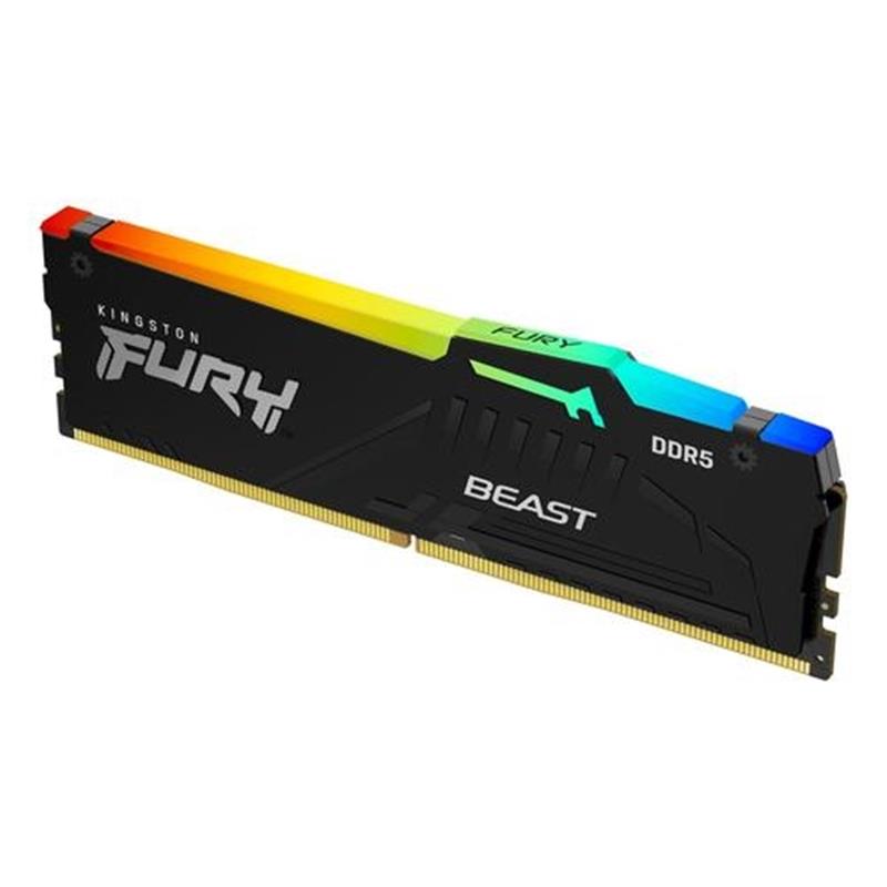 16GB 5600MT s DDR5 DIMM FURY Beast RGB