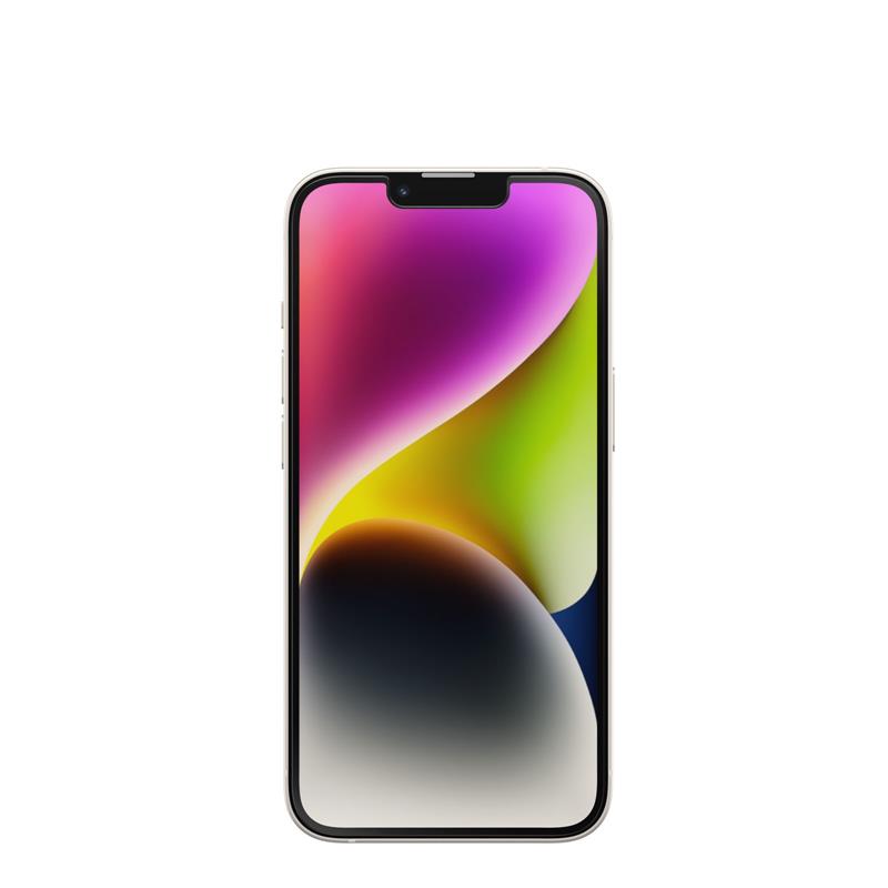 OtterBox Alpha Glass-screenprotector voor iPhone 14, iPhone 13 and iPhone 13 Pro , gehard glas, x3 krasbescherming, overleeft vallen tot 3ft, antimicr