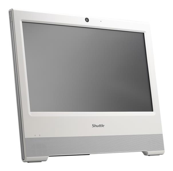 Shuttle XPC All In One PC POS X508 (white) Intel® Celeron® 39,6 cm (15.6"") 1366 x 768 Pixels Touchscreen 4 GB DDR4-SDRAM 120 GB SSD Alles-in-één-pc W