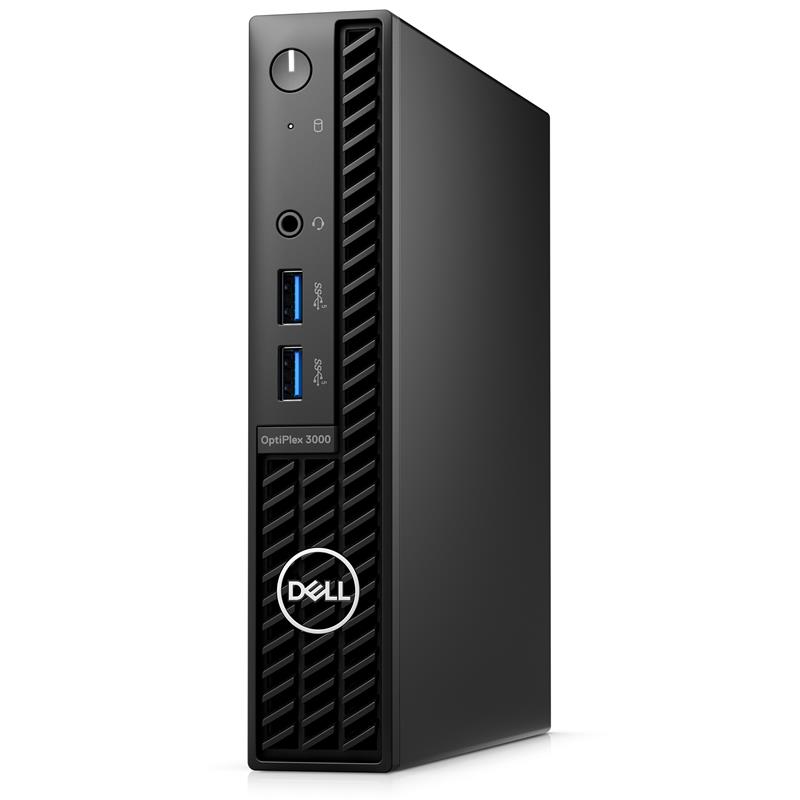 DELL OptiPlex 3000 i5-12500T mini PC Intel® Core™ i5 8 GB DDR4-SDRAM 256 GB SSD Windows 10 Pro Zwart