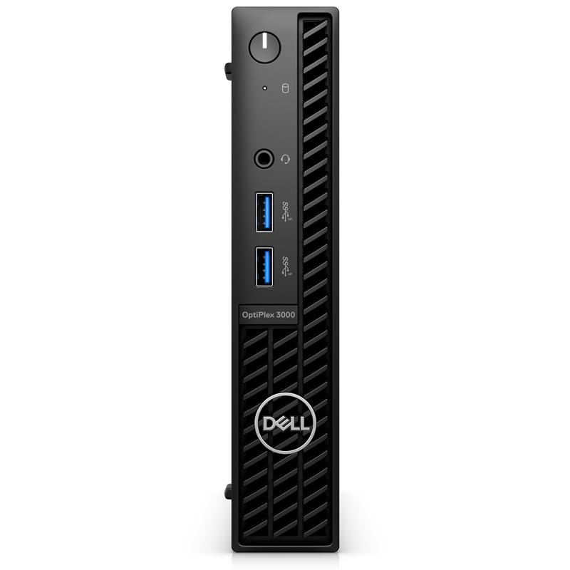 DELL OptiPlex 3000 i5-12500T mini PC Intel® Core™ i5 8 GB DDR4-SDRAM 256 GB SSD Windows 10 Pro Zwart