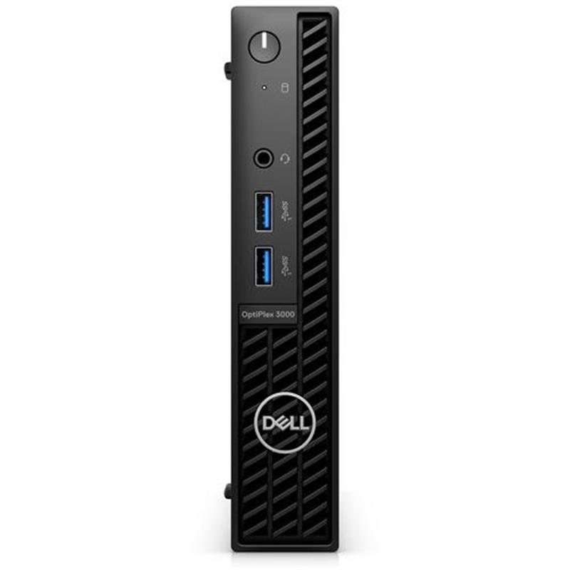 DELL OptiPlex 3000 i3-12100T mini PC Intel® Core™ i3 8 GB DDR4-SDRAM 256 GB SSD Windows 10 Pro Zwart