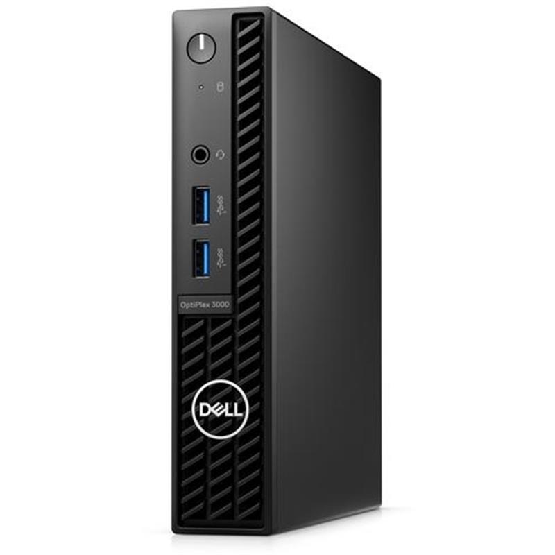 DELL OptiPlex 3000 i3-12100T mini PC Intel® Core™ i3 8 GB DDR4-SDRAM 256 GB SSD Windows 10 Pro Zwart