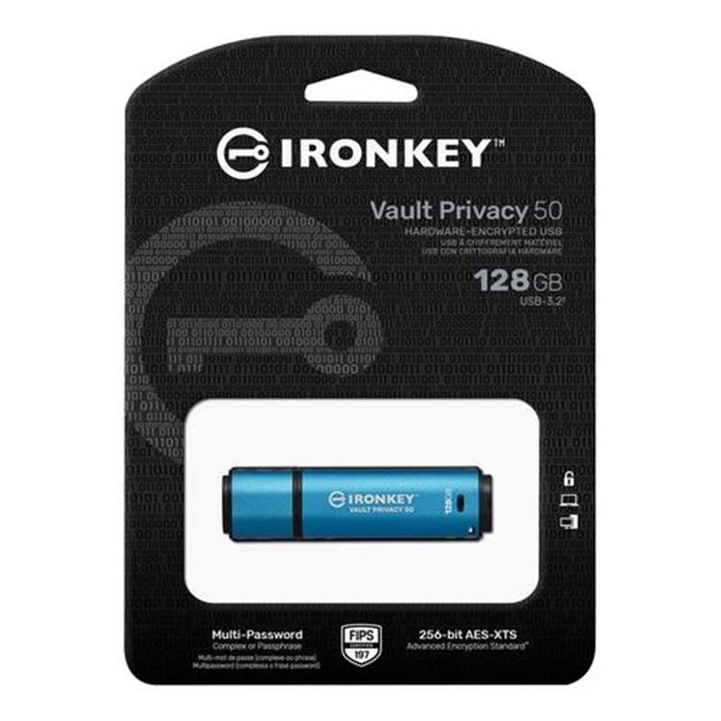 128GB IronKey Vault Privacy 50 AES-256
