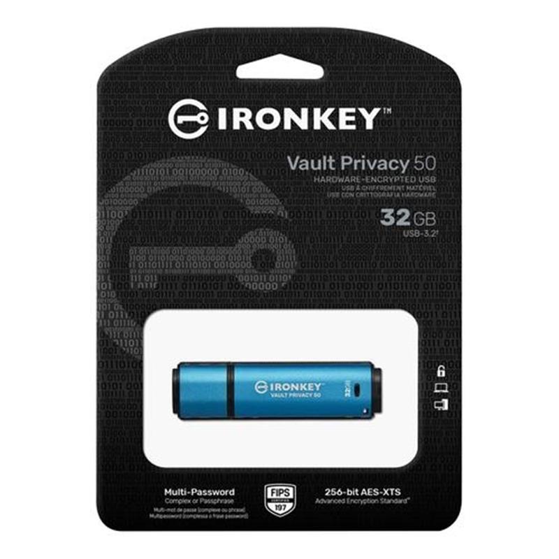 32GB IronKey Vault Privacy 50 AES-256