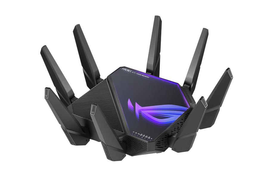 ASUS ROG Rapture GT-AXE16000 draadloze router 10 Gigabit Ethernet Tri-band (2,4 GHz / 5 GHz / 6 GHz) Zwart