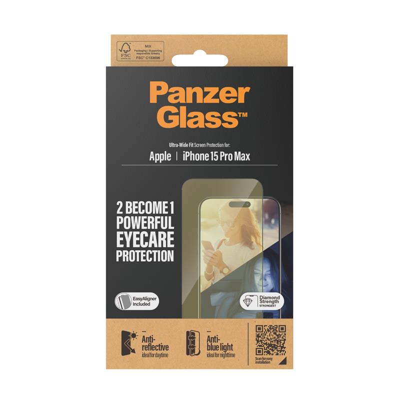 PanzerGlass UWF Anti Reflective & Bluelight Doorzichtige schermbeschermer Apple 1 stuk(s)