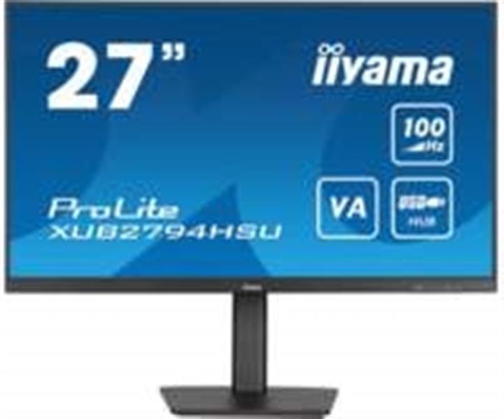 iiyama ProLite XUB2794HSU-B6 computer monitor 68,6 cm (27"") 1920 x 1080 Pixels Full HD Zwart