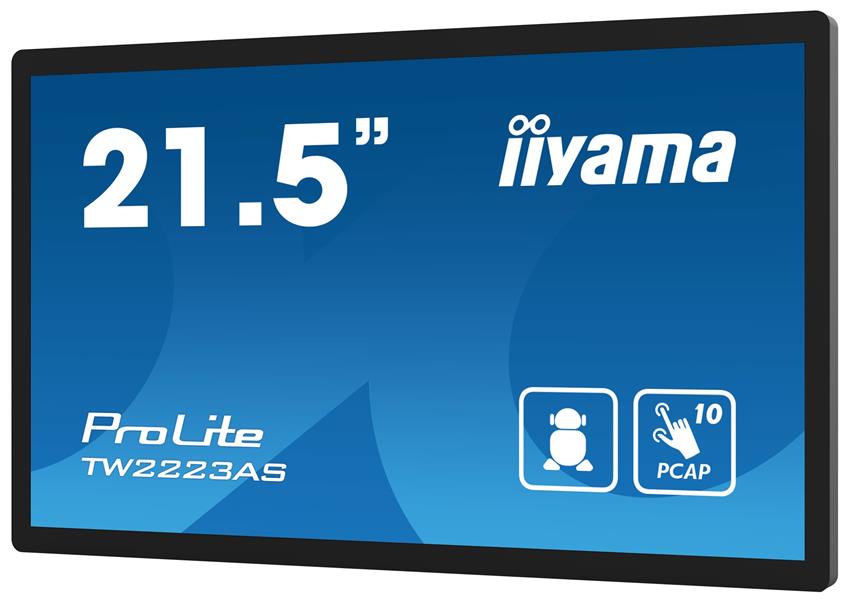 iiyama TW2223AS-B1 aanraakbedieningspaneel 54,6 cm (21.5"") 1920 x 1080 Pixels