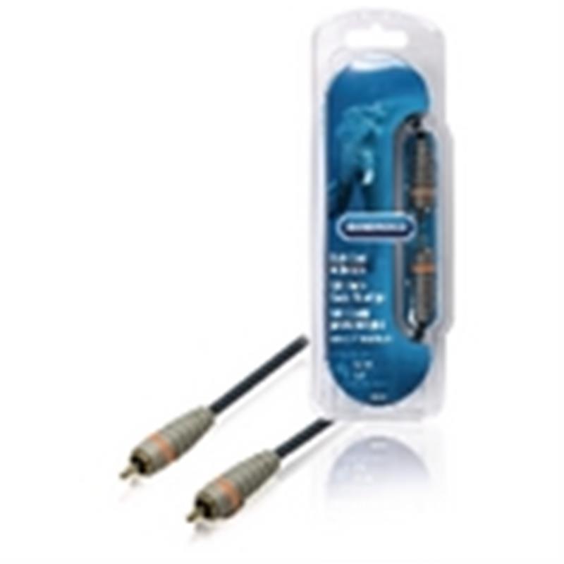 Digitale Audiokabel RCA Male - RCA Male 0.50 m Blauw