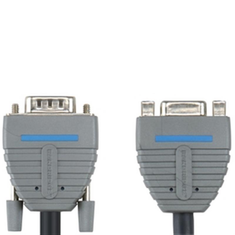 VGA Verlengkabel VGA Male - VGA Female 15-Pins 2.00 m Blauw