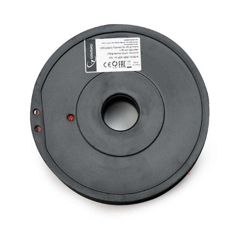 Gembird ABS Rood 1 75 mm 0 6 kg