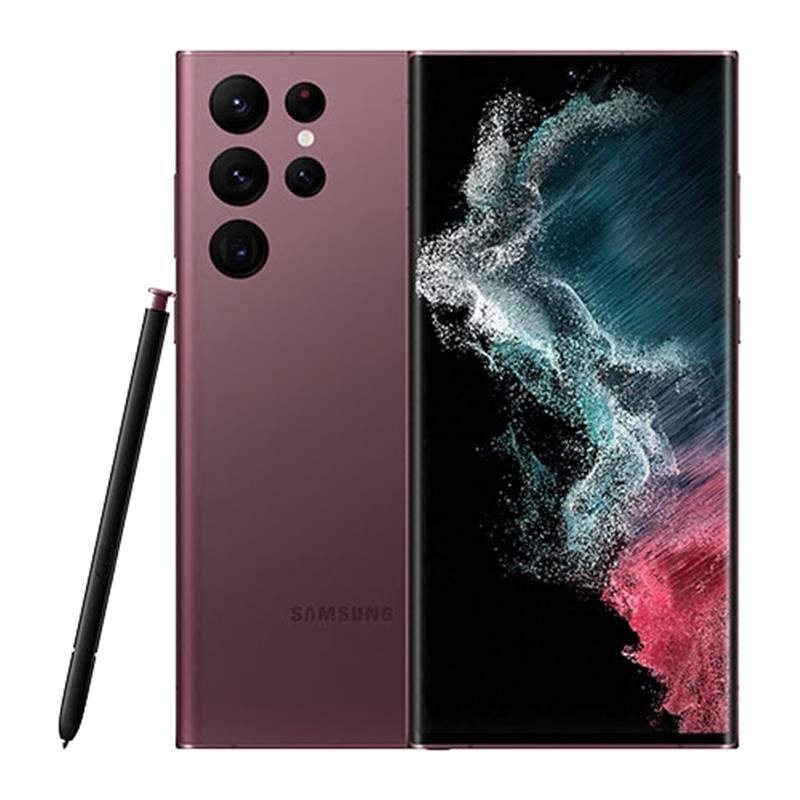 Samsung Galaxy S22 Ultra SM-S908B 17,3 cm (6.8"") Dual SIM Android 12 5G USB Type-C 12 GB 512 GB 5000 mAh Bordeaux rood