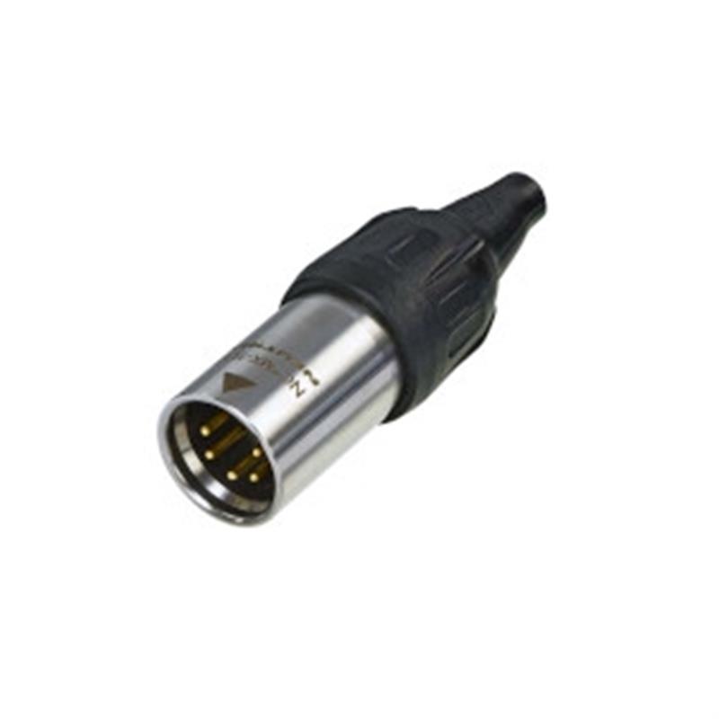 Connector XLR Male Zilver