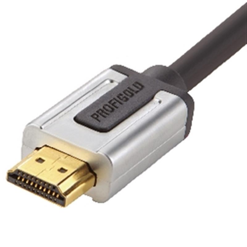 High Speed HDMI kabel met Ethernet HDMI-Connector - HDMI-Connector 1.00 m Zwart