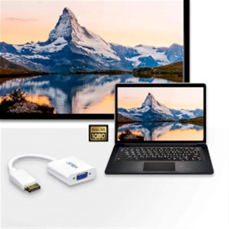 ATEN DisplayPort naar VGA-adapter