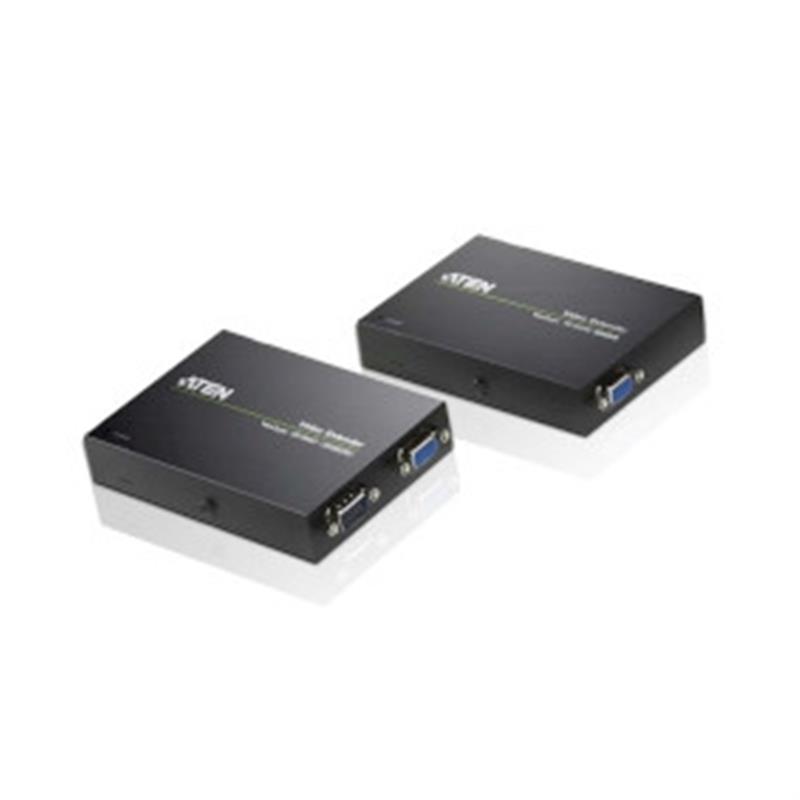 VGA/Audio Cat 5-verlenger (1280 x 1024 bij 150 m)