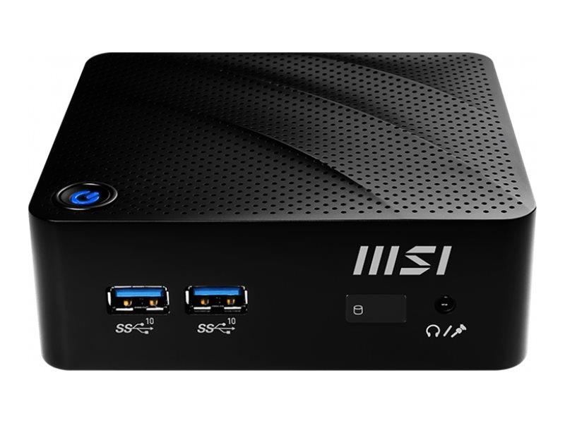 MSI Cubi N JSL-043EU DDR4-SDRAM N4500 mini PC Intel® Celeron® N 4 GB 128 GB SSD Windows 11 Pro Zwart