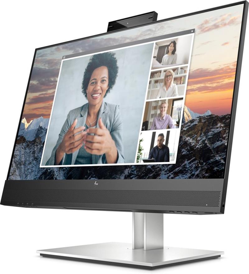 HP E24m G4 60,5 cm (23.8"") 1920 x 1080 Pixels Full HD Zwart, Zilver