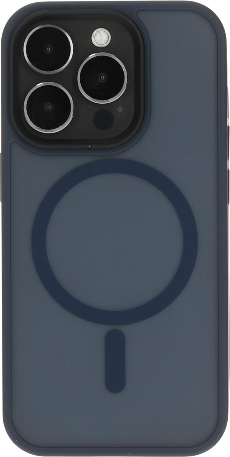 Mobiparts Hardcover Apple iPhone 15 Pro Satin Blue (Magsafe Compatible)