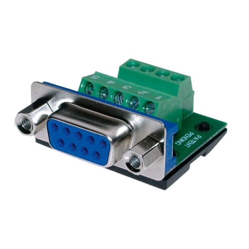 15 polige HD D-sub connector male met schroefcontacten