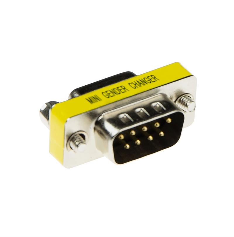 ACT D-sub Adapter 9 polig male naar 9 polig female