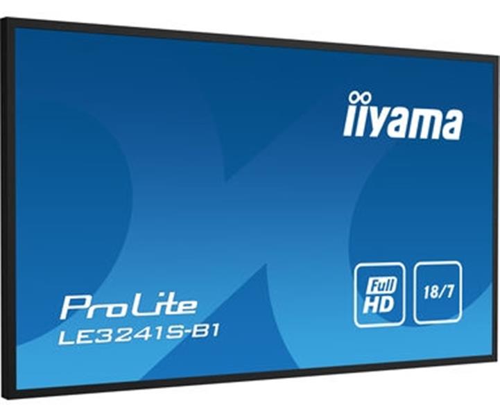 iiyama LE3241S-B1 beeldkrant Digitale signage flatscreen 80 cm (31.5"") 350 cd/m² Full HD Zwart 18/7