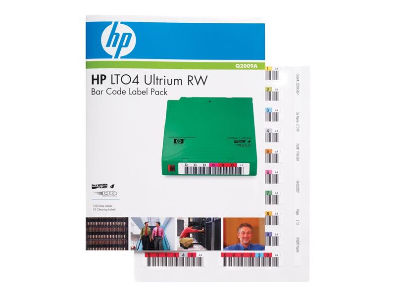 Hewlett Packard Enterprise barcode-label