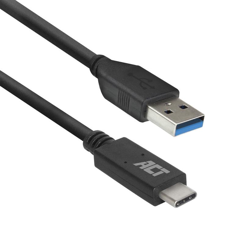 ACT USB 3 2 Gen1 aansluitkabel A male - C male 1 meter