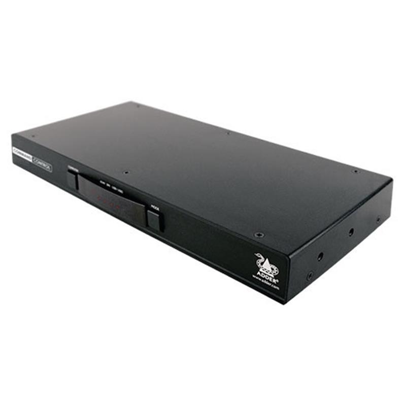Adder CCS-PRO4 USB audio KVM switch 4 poorts