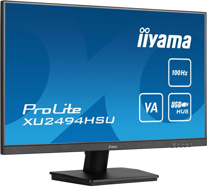 iiyama ProLite computer monitor 60,5 cm (23.8"") 1920 x 1080 Pixels Full HD LED Zwart