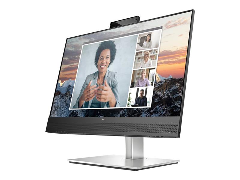 HP E24m G4 60,5 cm (23.8"") 1920 x 1080 Pixels Full HD Zwart, Zilver