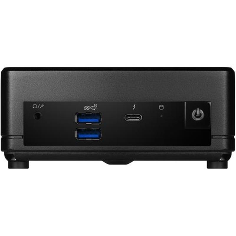 MSI Cubi 5 12M-004EU i3-1215U mini PC Intel® Core™ i3 8 GB DDR4-SDRAM 256 GB SSD Windows 11 Pro Zwart