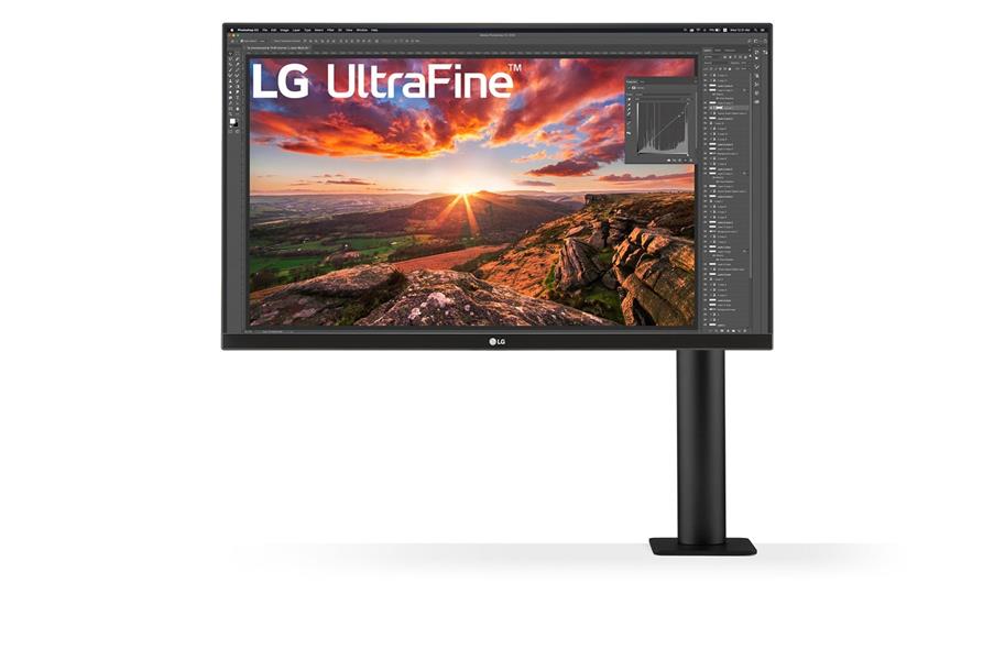 Ergo 27 inch - 4K Ultra HD IPS LED Monitor - 3840x2160 - Pivot HAS USB-C Speakers