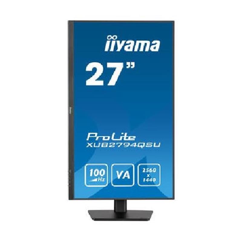 iiyama ProLite XUB2794QSU-B6 27""W LCD Business WQHD VA computer monitor 68,6 cm (27"")