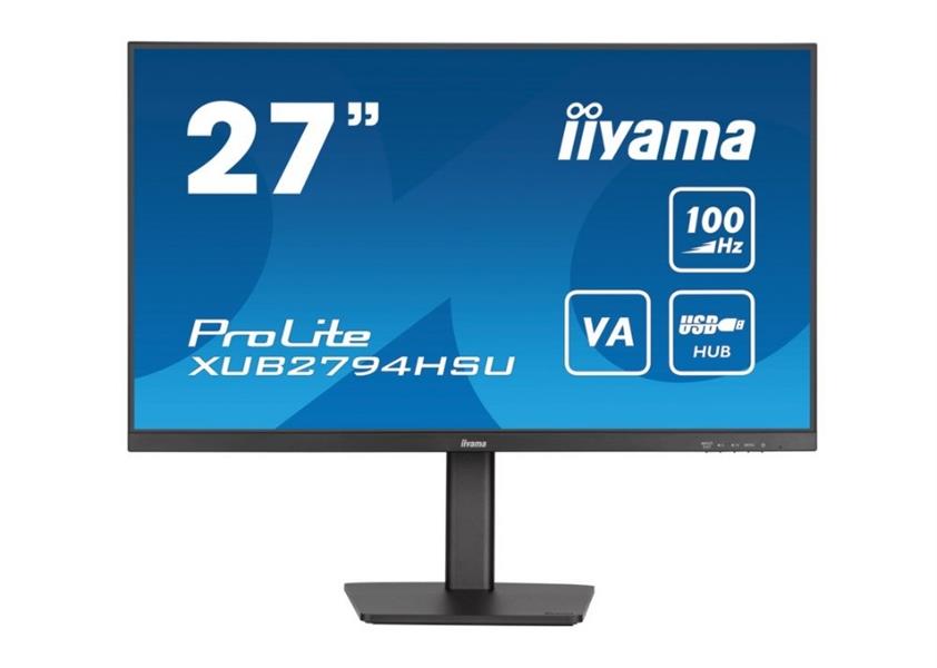 iiyama ProLite XUB2794HSU-B6 computer monitor 68,6 cm (27"") 1920 x 1080 Pixels Full HD Zwart