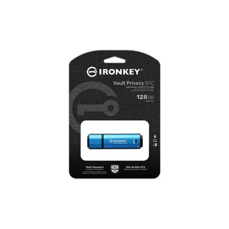 128GB USB-C IronKey Vault Privacy 50C