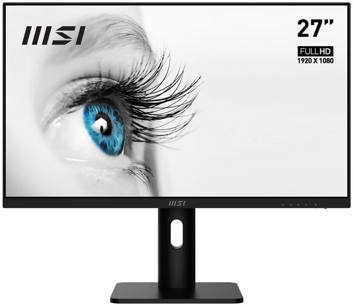 MSI Pro MP273P computer monitor 68,6 cm (27"") 1920 x 1080 Pixels Full HD LED Zwart