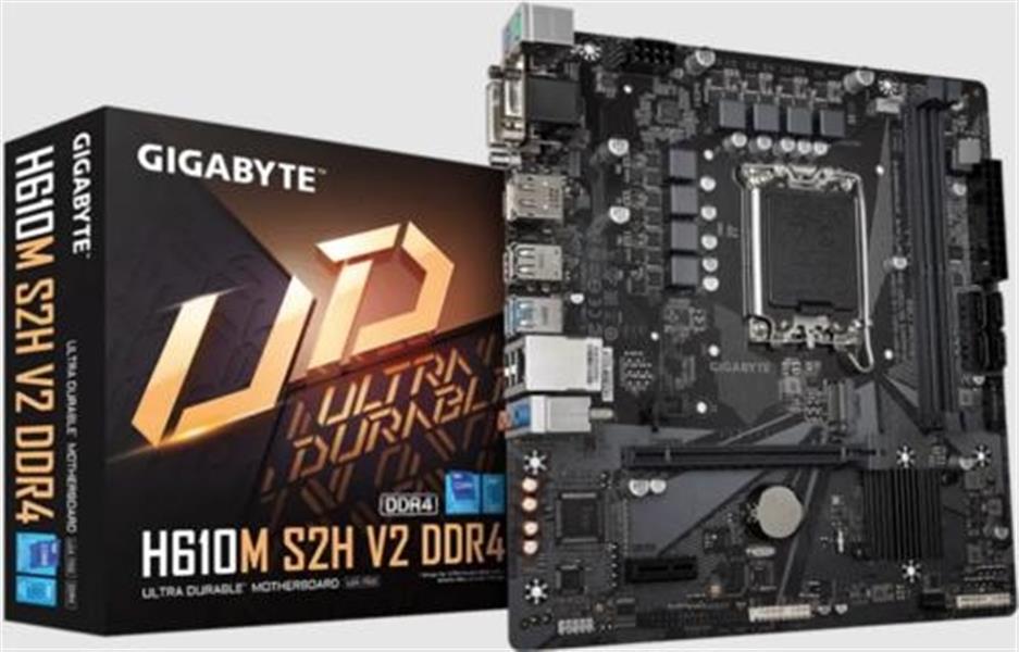 Gigabyte H610M S2H V2 DDR4 (rev. 1.0) Intel H610 Express LGA 1700 micro ATX