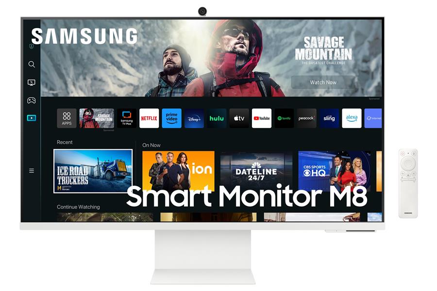 Samsung Smart Monitor M8 S32CM801UU computer monitor 81,3 cm (32"") 3840 x 2160 Pixels 4K Ultra HD LED Wit